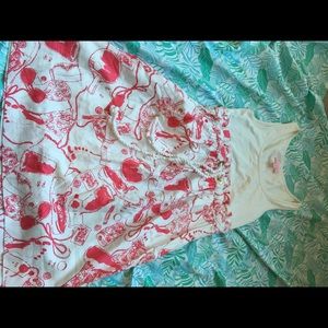 Lily Pulitzer spin the bottle tank dress